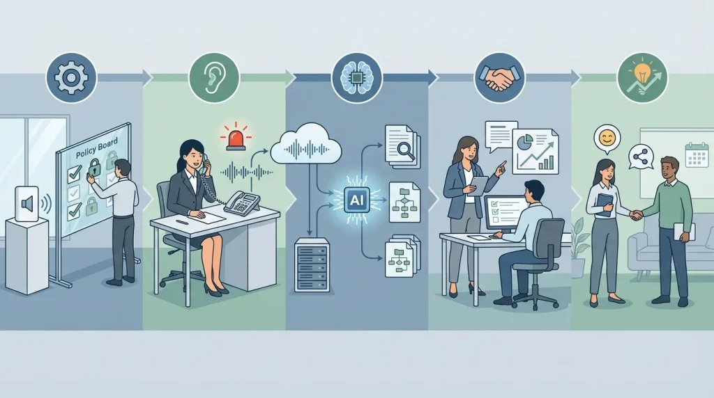 電話のカスハラ対策に欠かせない「記録と共有」の仕組み